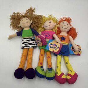 Groovy Girls Plush Dolls Lot of 3 Josie Jayna Jordan Manhattan Toys With Tags